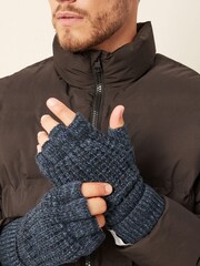 أزرق داكن أزرق - قفاز بدون أصابع من Thinsulate® - صورة 1 من 6