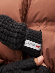 أسود - قفاز بدون أصابع من Thinsulate® - صورة 2 من 5