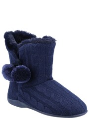 Fleet & Foster Apple Knitted Bootie Slippers - Image 2 of 4