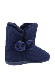 Fleet & Foster Apple Knitted Bootie Slippers - Image 3 of 4