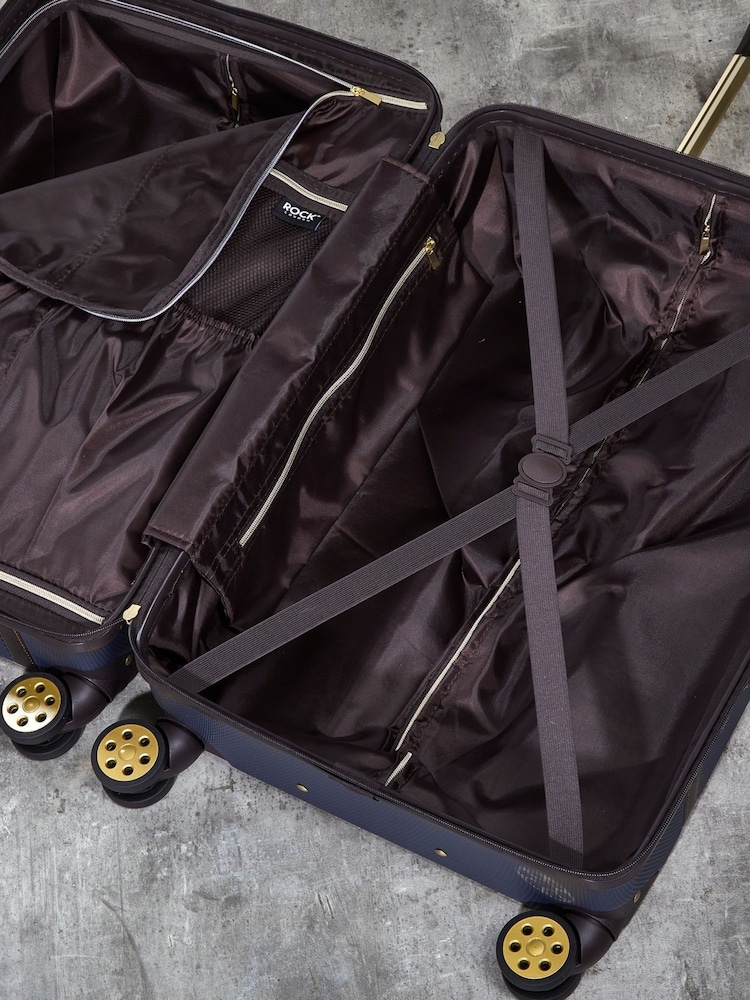 Rock Luggage Vintage Medium Suitcase - Image 4 of 5