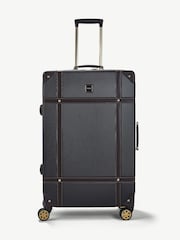 Rock Luggage Large Vintage Suitcase - Image 2 of 7
