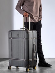 Rock Luggage Large Vintage Suitcase - Image 7 of 7