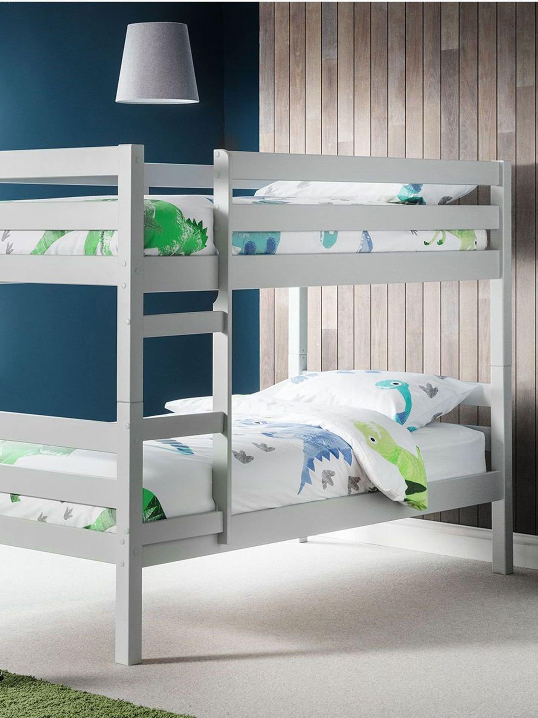 Julian Bowen Camden Dove Grey Bunk Bed - Solid Pine - Kids - Grey - Image 8
