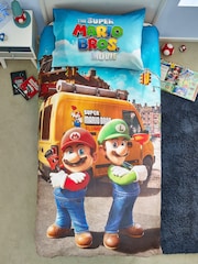Super Mario eenpersoons dekbedovertrek en kussensloopset van 100% katoen - Image 3 of 8