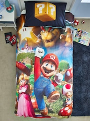 Super Mario eenpersoons dekbedovertrek en kussensloopset van 100% katoen - Image 4 of 8
