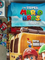 Super Mario eenpersoons dekbedovertrek en kussensloopset van 100% katoen - Image 5 of 8