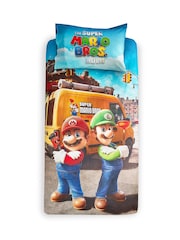 Super Mario eenpersoons dekbedovertrek en kussensloopset van 100% katoen - Image 7 of 8