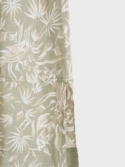 White Stuff Green Effie Linen Skirt - Image 6 of 6