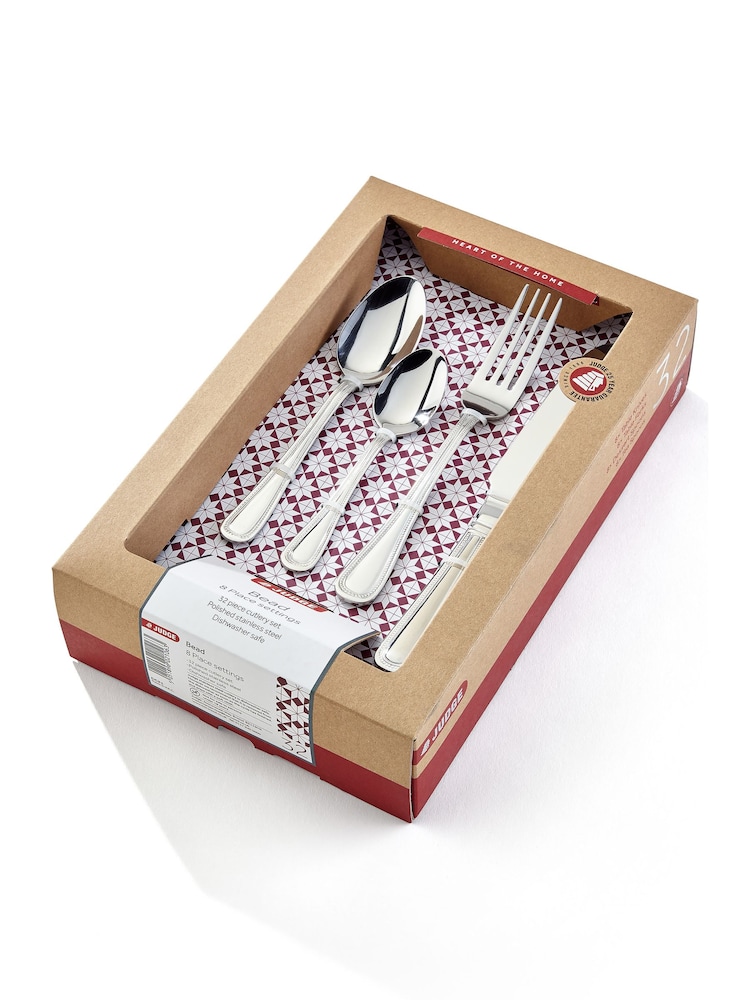 Judge Silver Bead 32 Piece Cutlery Set - Image 4 of 4