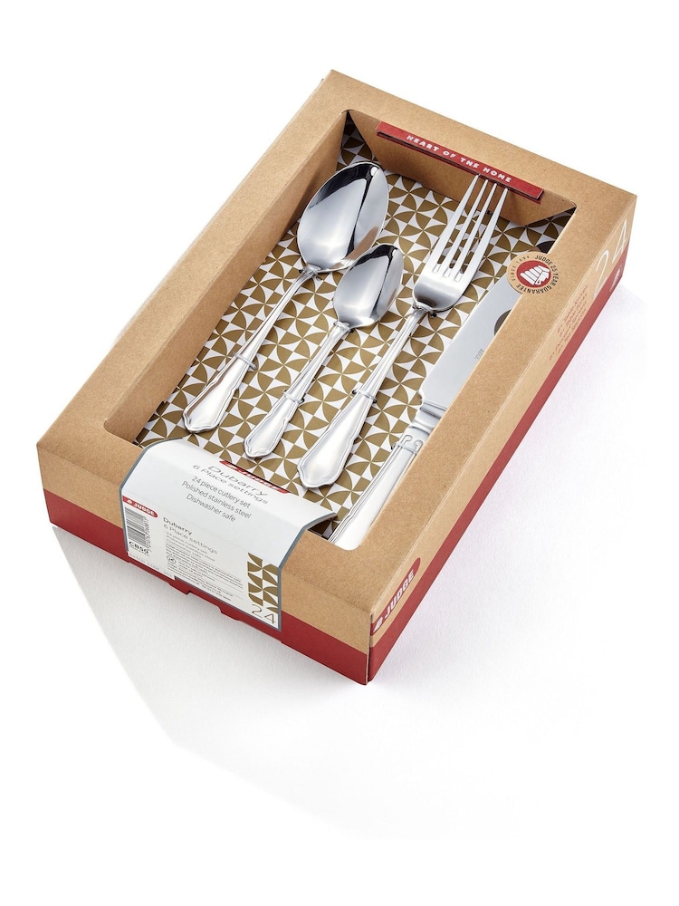 Judge Silver Dubarry 24 Piece Cutlery Set - Image 4 of 4