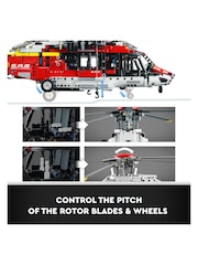 LEGO Technic Airbus H175 Rescue Helicopter Toy Model 42145 - Image 7 of 9