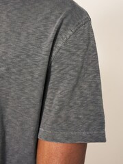 White Stuff Grey Abersoch 100% Cotton Short Sleeve T-Shirt - Image 3 of 6