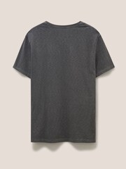 White Stuff Grey Abersoch 100% Cotton Short Sleeve T-Shirt - Image 5 of 6