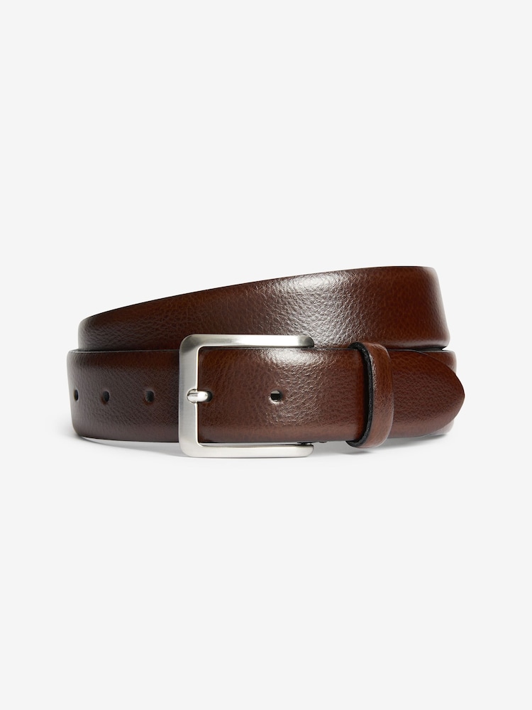 Brown Signature Smart Leather Belt - Image 2 of 3 Brown Signature Smart Leather Belt - Image 2 of 3