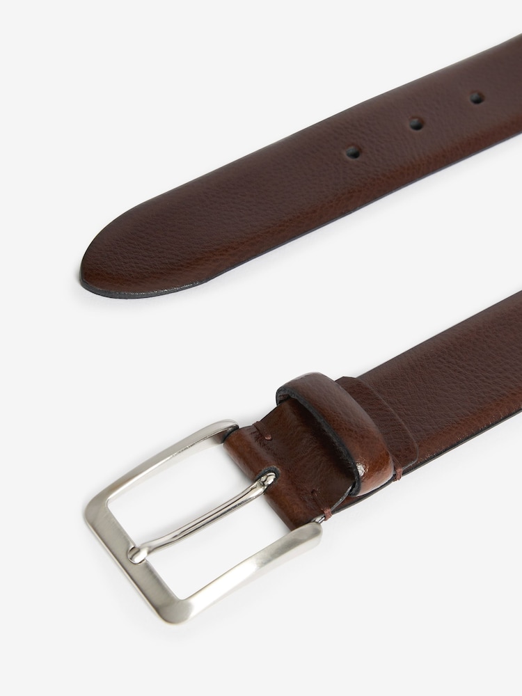 Brown Signature Smart Leather Belt - Image 3 of 3 Brown Signature Smart Leather Belt - Image 3 of 3