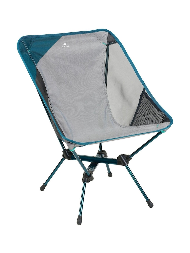 Decathlon Grey Folding MH500 Camping Chair - Image 1 of 12