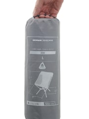 Decathlon Grey Folding MH500 Camping Chair - Image 3 of 12