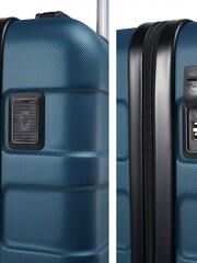 Cabin Max Blue Anode 35L Cabin Suitcase with Built in Lock - 55cm - Image 2 of 4