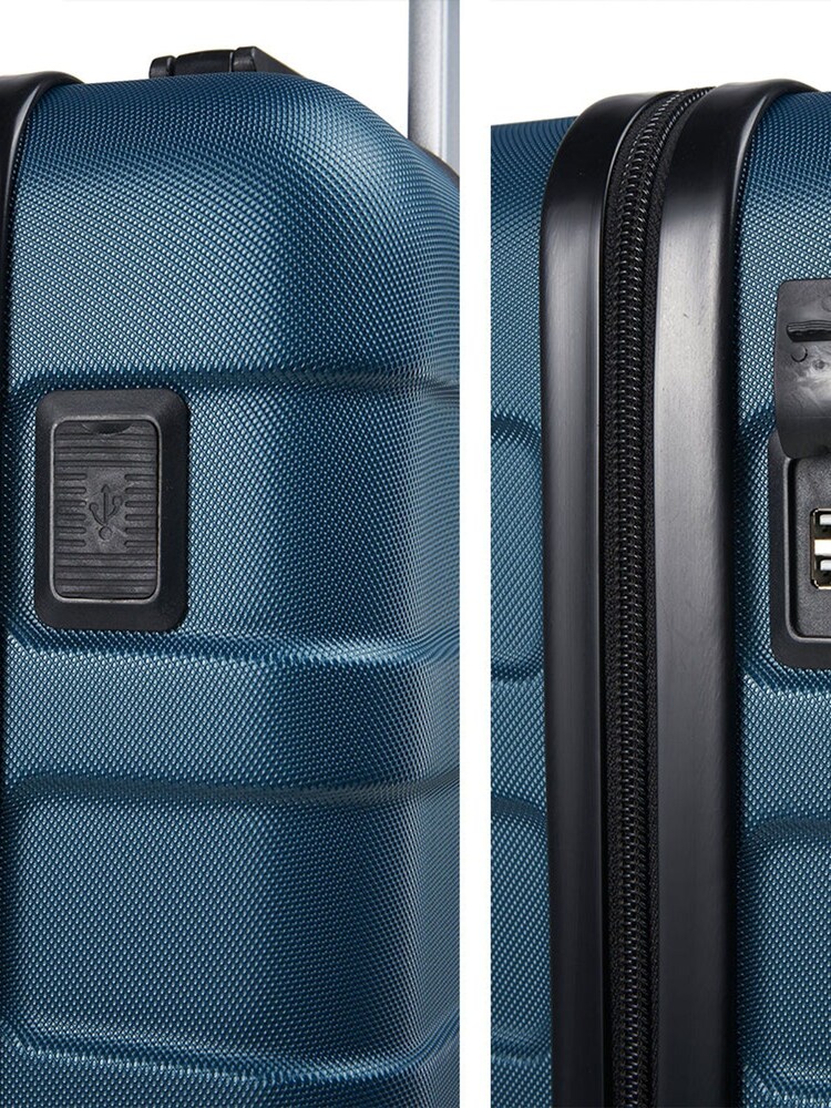 Cabin Max Blue Anode 35L Cabin Suitcase with Built in Lock - 55cm - Image 2 of 4