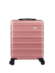 Cabin Max Pink Anode Underseat Two Wheel Case 40x30x20cm - Image 1 of 5