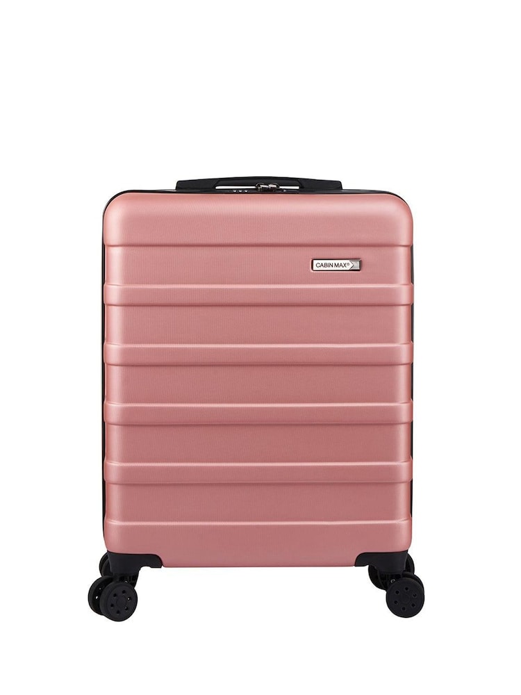Cabin Max Pink Anode Underseat Two Wheel Case 40x30x20cm - Image 1 of 5