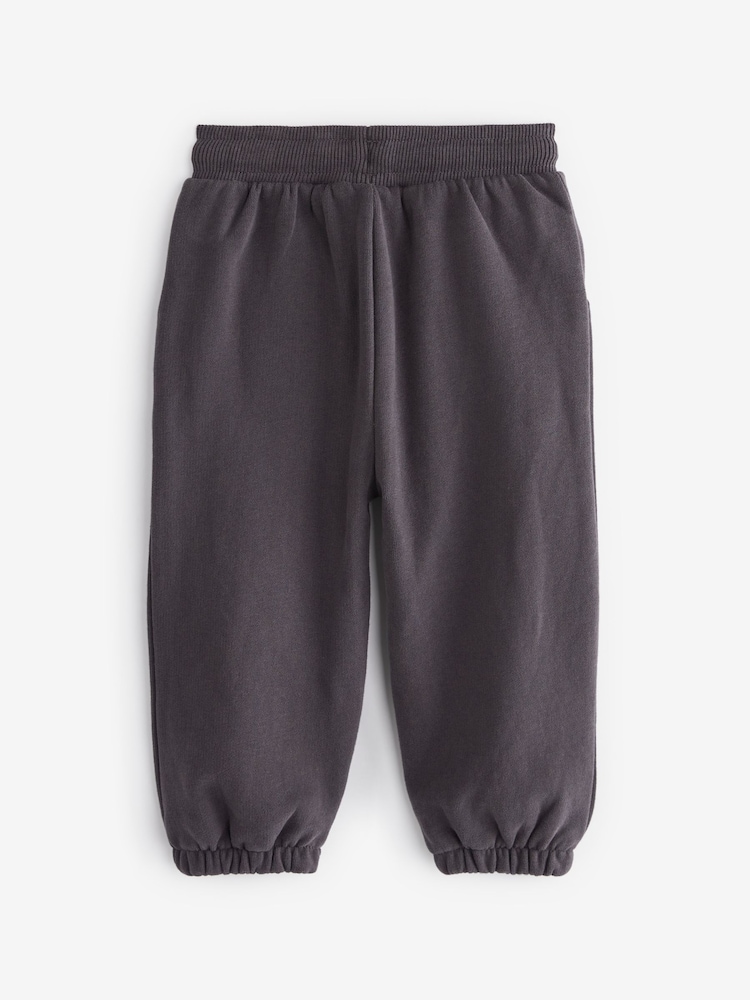 Grey/Cream/Pink 3 Pack Jogger Set (3mths-7yrs) - Image 2 of 2