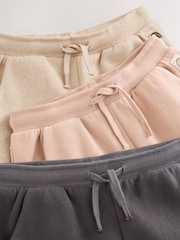 Charcoal/Cream/Tan 3 Pack Joggers Set (3mths-7yrs) - Image 6 of 8