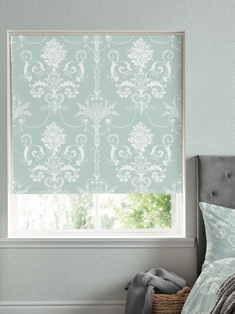 Laura Ashley Duck Egg Blue Josette Roller Blind - Image 1 of 1