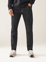 Black Rinse Slim Fit Classic Stretch Jeans - Image 1 of 9