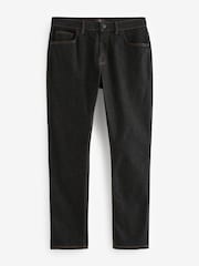 Black Rinse Slim Fit Classic Stretch Jeans - Image 5 of 9