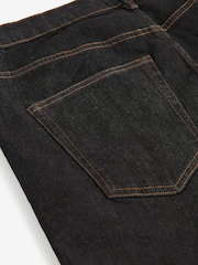Black Rinse Slim Fit Classic Stretch Jeans - Image 8 of 9