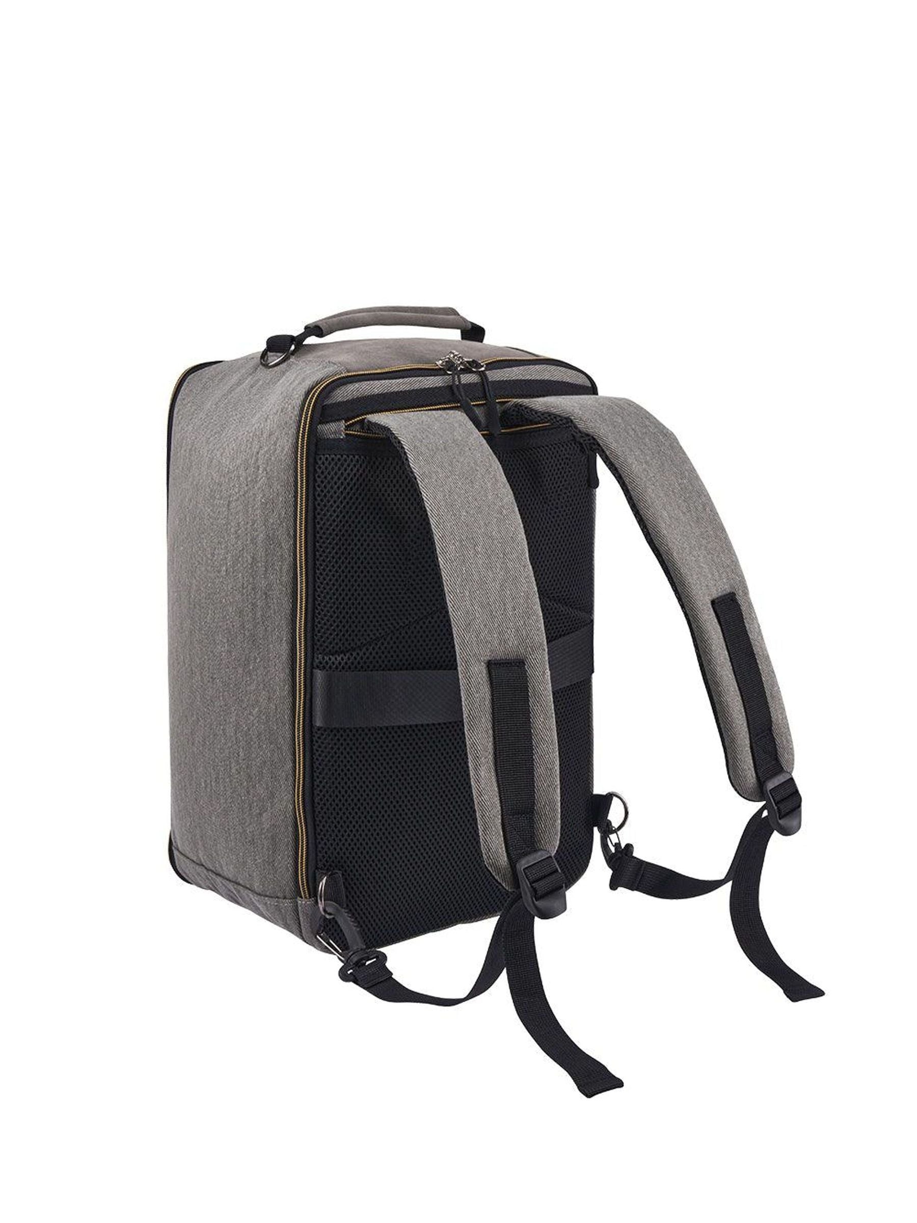 Buy Cabin Max Grey Manhattan Cabin Travel Bag 40x20x25 Shoulder Bag and Backpack from Next Belgium