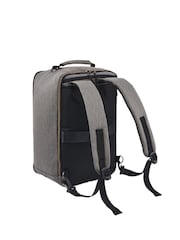 אפור - תיק כבודת יד של Cabin Max דגם Manhattan בגודל ‪40x20x25‬ תיק כתף ותיק גב - תמונה 3 מתוך 5