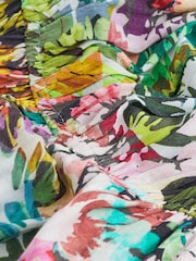 Ditsy Floral Off Shoulder Midi Summer Dress - Image 7 of 7