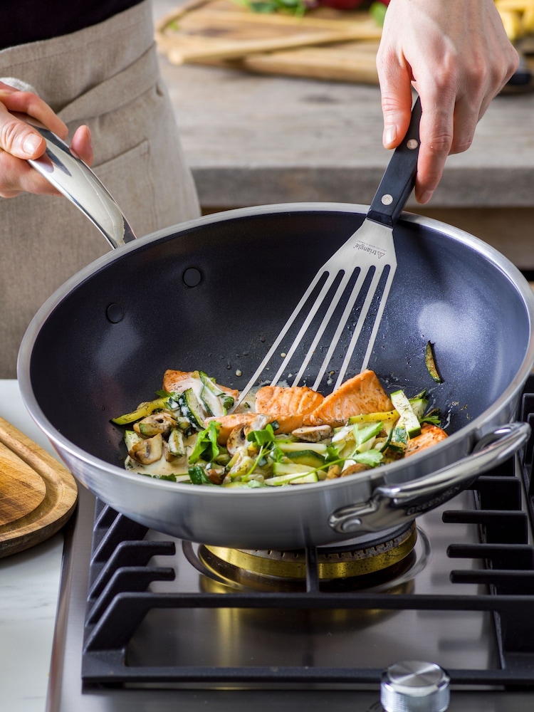 GreenPan Silver Premiere 30cm Open Wok - Image 1 of 4