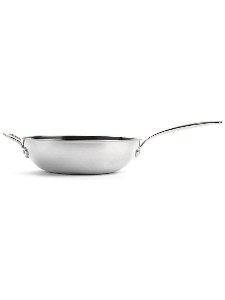 GreenPan Silver Premiere 30cm Open Wok - Image 2 of 4