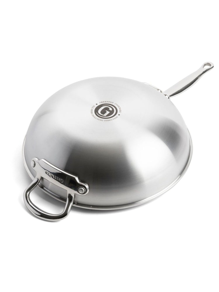 GreenPan Silver Premiere 30cm Open Wok - Image 4 of 4