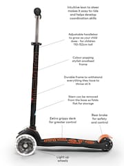 Micro Scooters Black Maxi LED Three Wheel Scooter - Image 5 of 5
