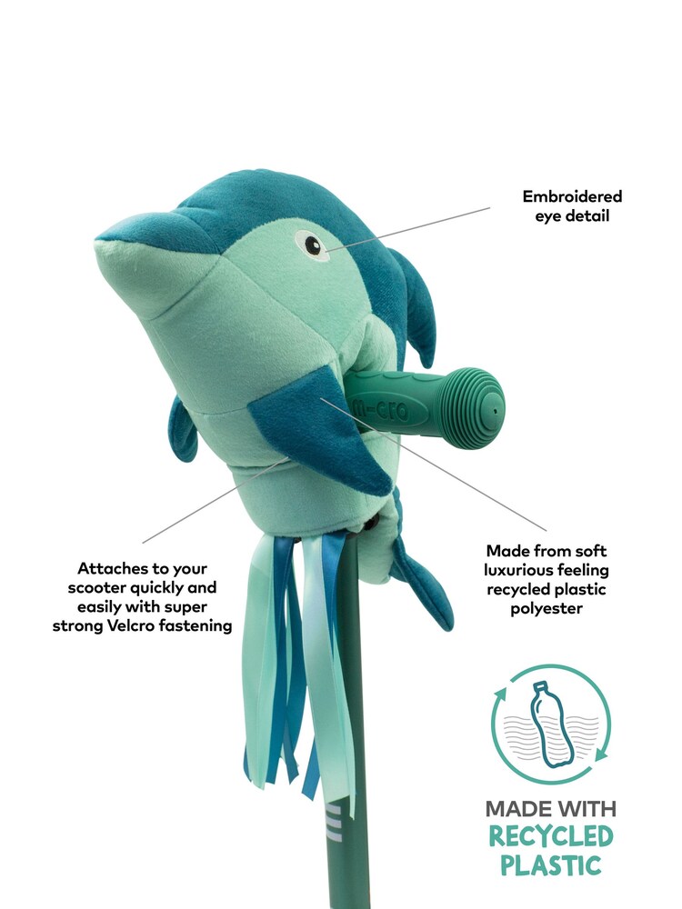 Micro Scooters Blue Eco Dolphin Scooter Head - Image 2 of 6 Micro Scooters Blue Eco Dolphin Scooter Head - Image 2 of 6
