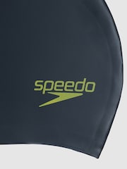 Speedo Black Junior Long Hair Cap - Image 3 of 3