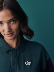 adidas Originals Green Class of '72 Crop Crew Sweatshirt - Image 4 of 5