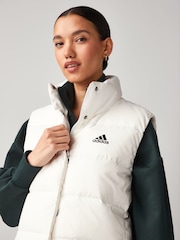 adidas Terrex White Helionic Down Vest - Image 4 of 5