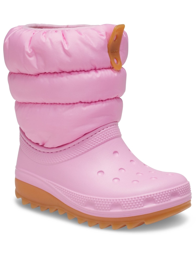 Crocs Pink Kids Classic Neo Puff Snow Boots - Image 2 of 6