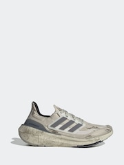 adidas Cream Ultraboost Light Trainers - Image 1 of 10
