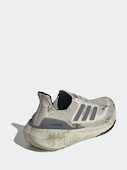 adidas Cream Ultraboost Light Trainers - Image 3 of 10