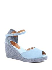 Jones Bootmaker Alejandra Espadrille Wedge Sandals - Image 3 of 6