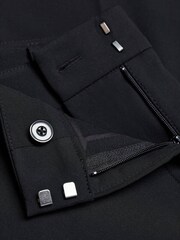 Mango Black Low-Waist Wideleg Trousers - Image 7 of 7
