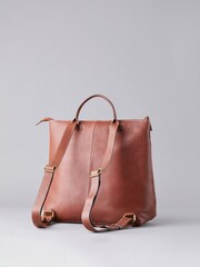 Lakeland Leather Natural Torver Leather Backpack - Image 2 of 5