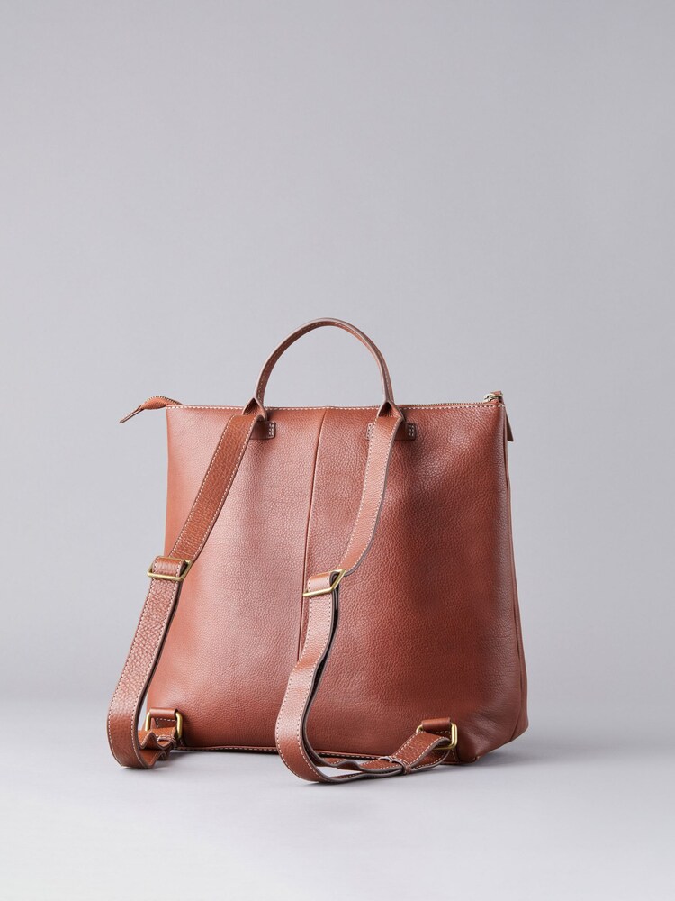Lakeland Leather Natural Torver Leather Backpack - Image 2 of 5